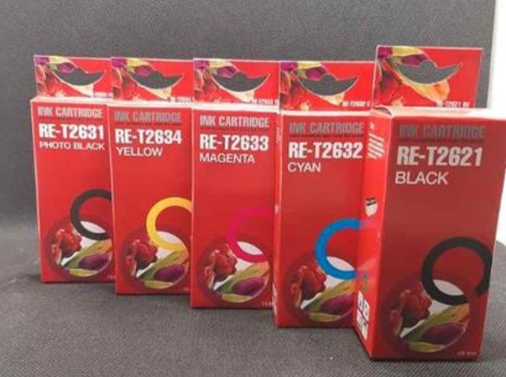 Pack 5 Uds Tinta Genérica EPSON 2621 XL