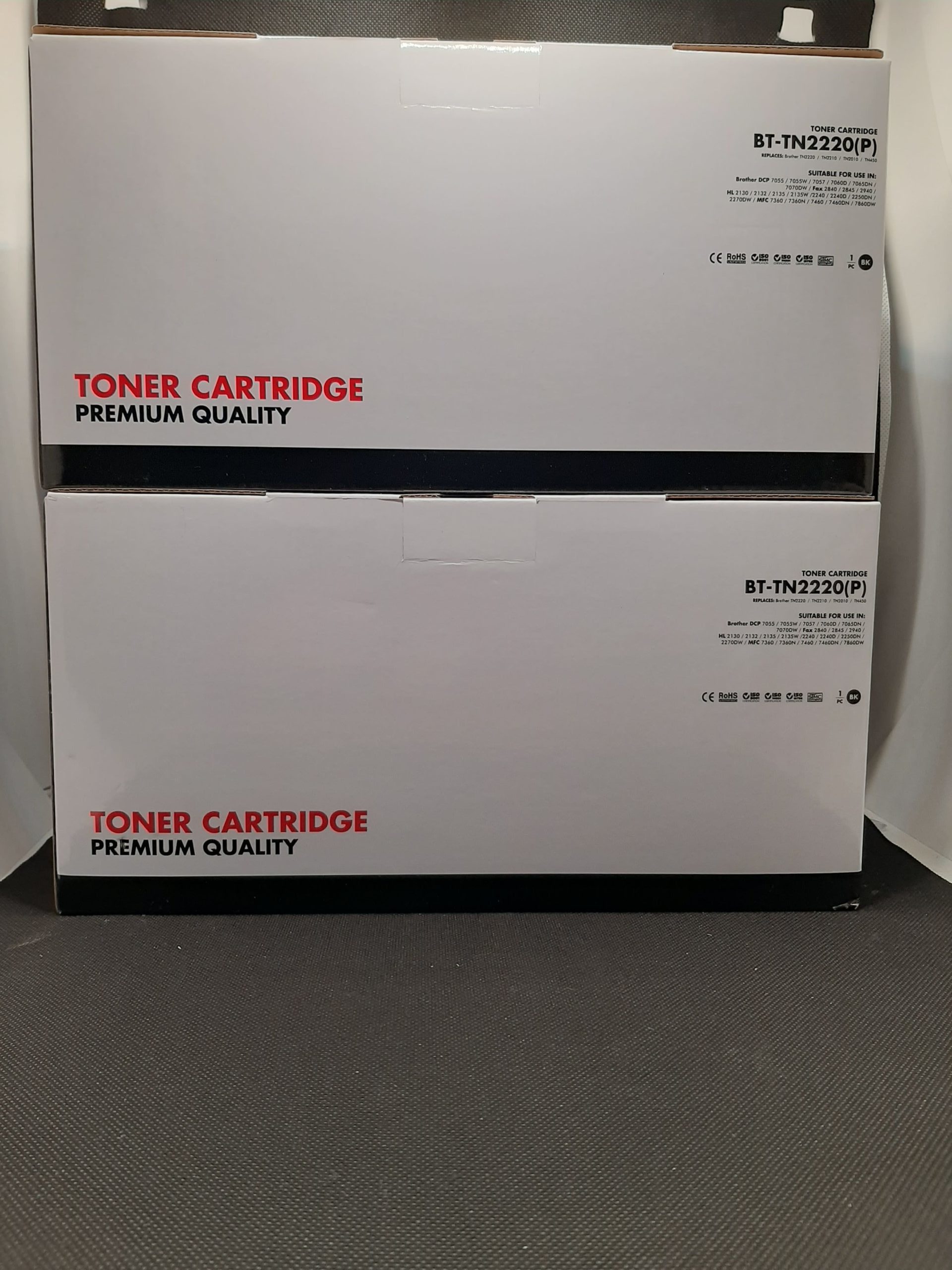 Pack 2 Uds Toner Genérico Brother TN2220