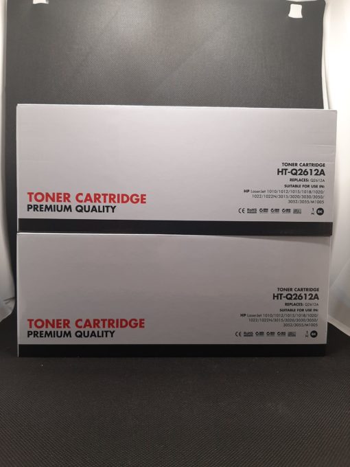 Bipack Toner Genérico HP Q2612A Negro