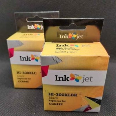 Pack Tinta Genérica HP 300 XL Negro y Color