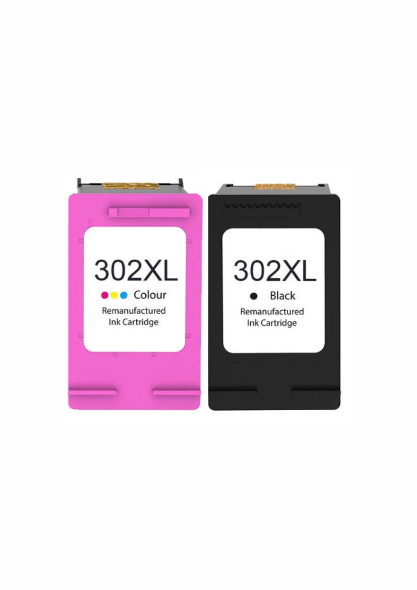 Tinta HP 302 XL Genérica BK + Tricolor Pack 2 uds.