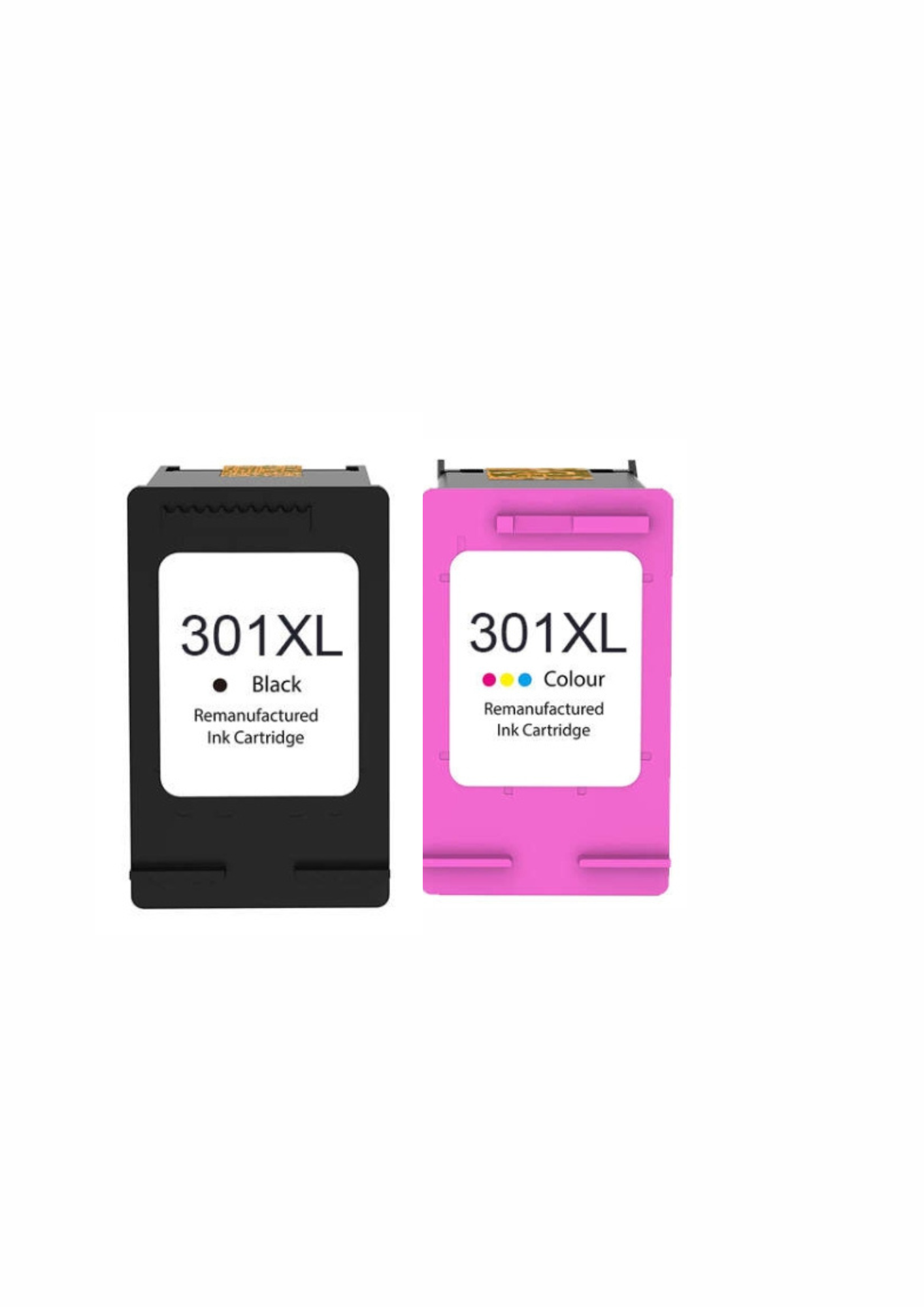 Tinta HP 301 XL BK + Tricolor Genérica Pack 2 uds.