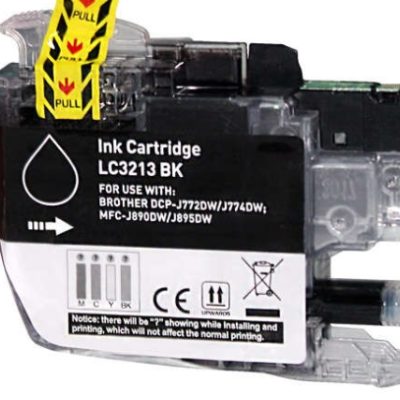 Tinta Brother LC3213 Genérica BK