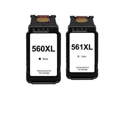 Tinta Canon 560-561 Genérica XL Pack BK+ Tricolor