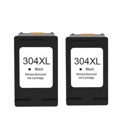Tinta HP 304 XL BK Genérica Pack 2 uds.